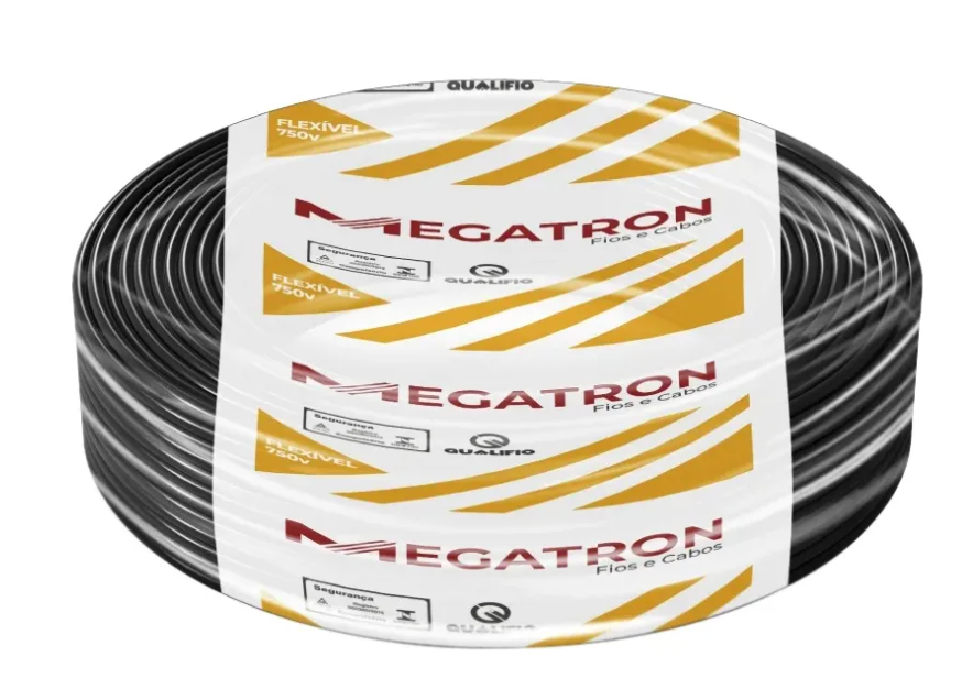 Imagem 1 de FIO FLEXIVEL 2 5MM NA COR PRETA