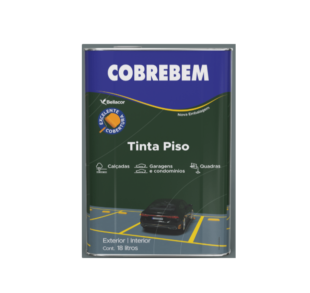 Imagem 1 de TINTA PINTA PISO CINZA 18L - BELLACOR